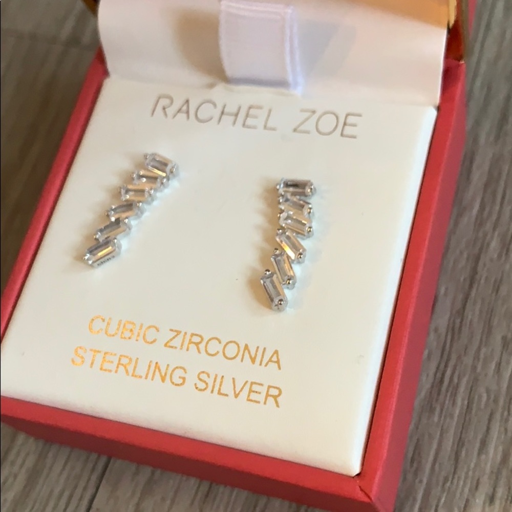 Rachel Zoe Cubic Zirconia Earrings